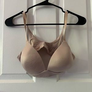 Nude color t-shirt bra